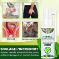 Spray Anti-Hémorroïde HERBAL- Soulagement Rapide des Douleurs et Démangeaisons