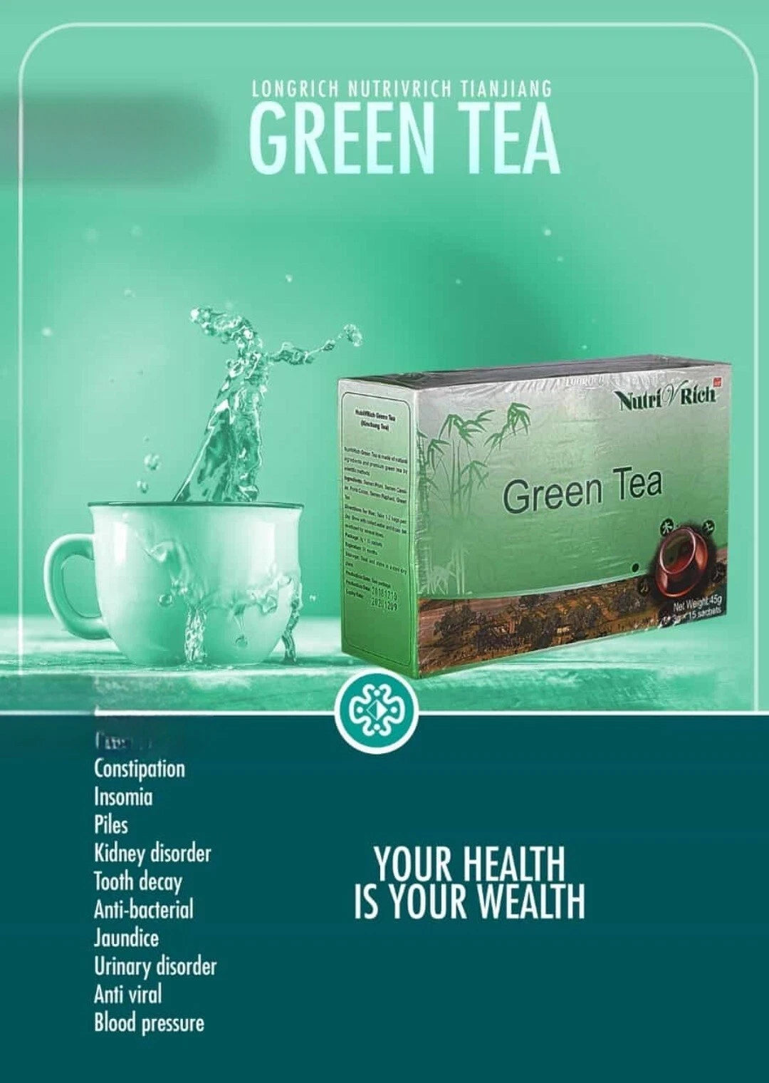 Thé vert Longrich